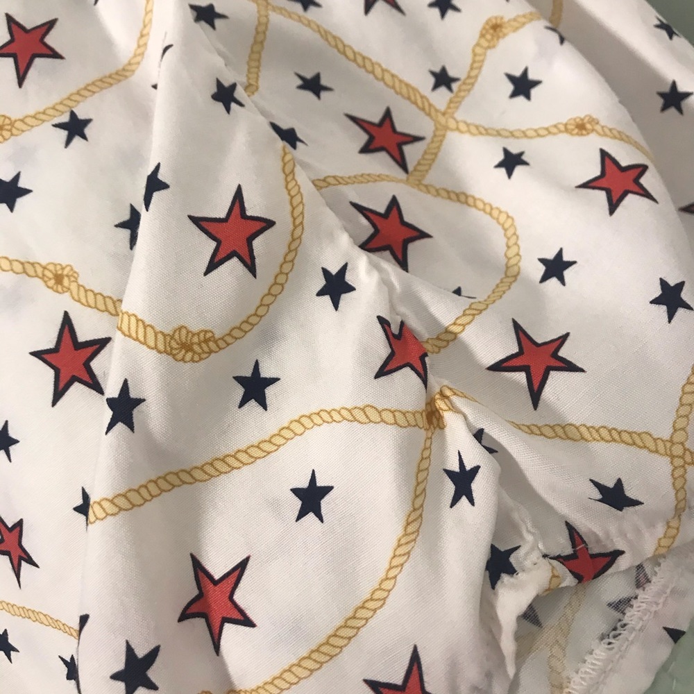 VINTAGE STARLET inc STARS Rayon button up skirt S - Picture 11 of 11